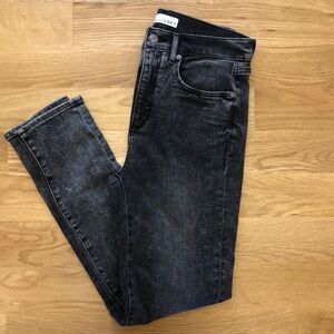 Loft the skinny black jeans size 27 or 4